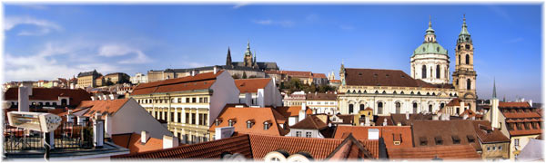 Panorama of Prague